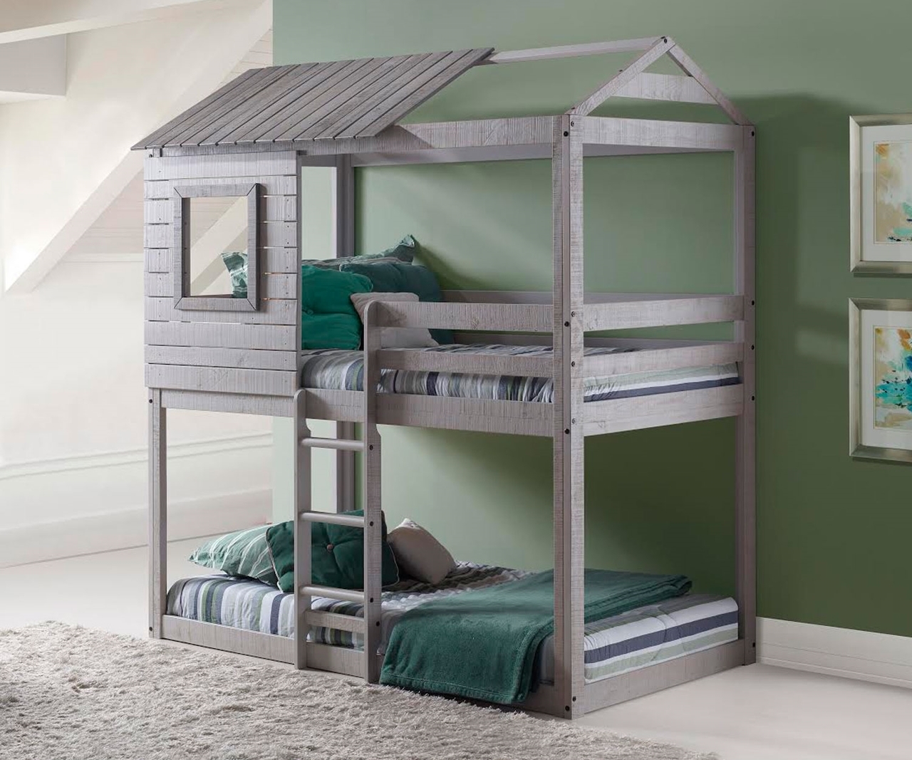 The Best Kids Twin Over Bunk Beds, Childrens Twin Bunk Beds